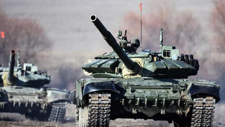 Nga huy động lượng lớn xe thiết giáp để đột phá ngoại vi Kurakhove của Ukraine